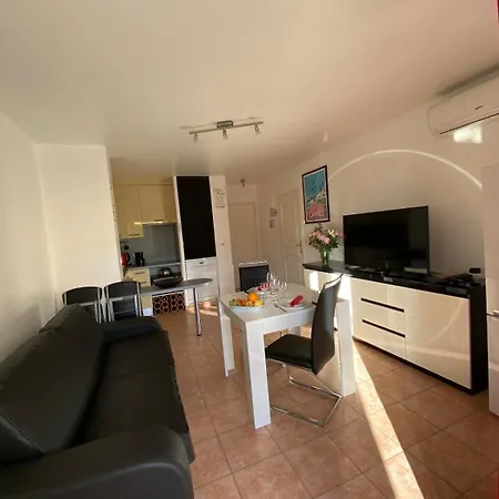 Appartement Elégant 2 Pièces Calme, Sécurisé Près Centre-ville Cannes